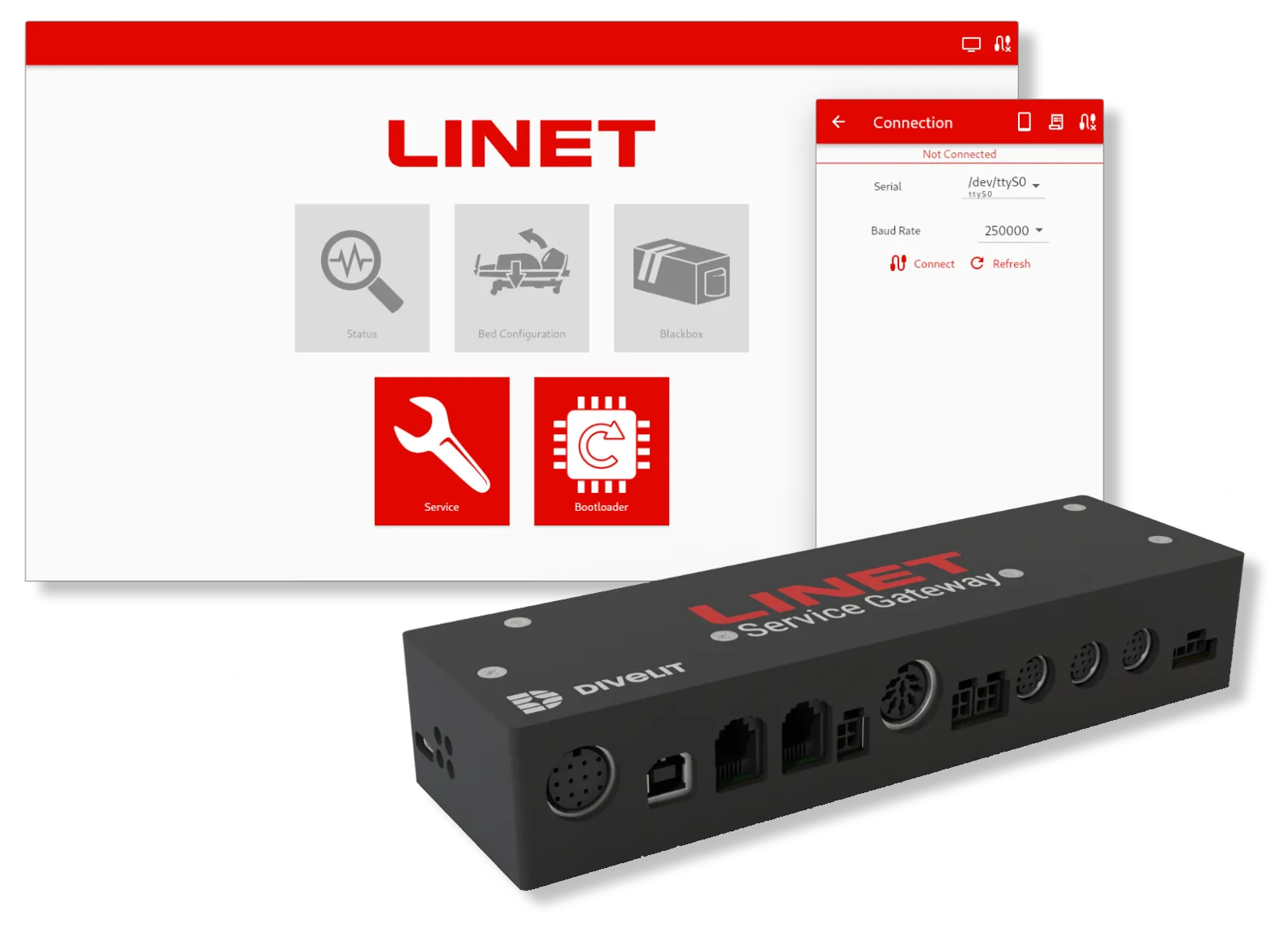 screenshot-linet-servisní-aplikace